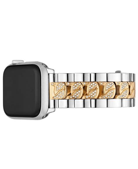 michael kors apple watch band series 7|apple watch two tone band.